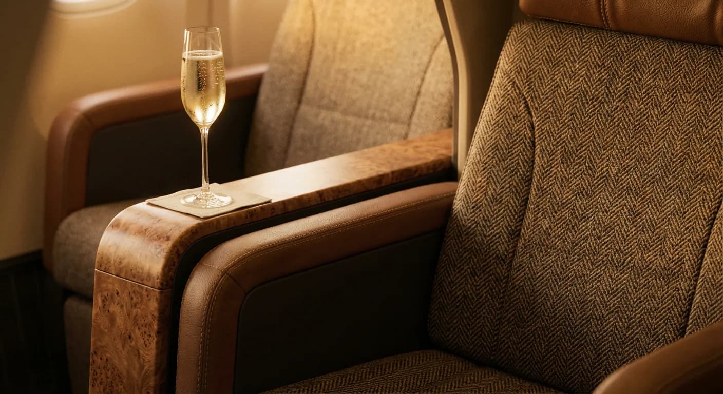 Le confort à bord des cabines Air Mauritius et Air France Expérience de confort en classe affaire lors d'un vol long-courrier